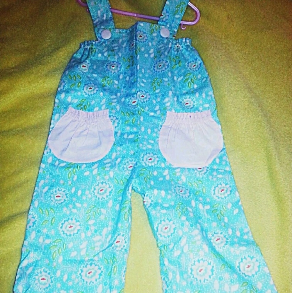 Hannah Kate Bubble/Long romper 3T. EEUC. WORNONCE